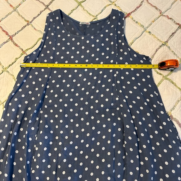 Made in Italy Linen Dress - Picture 5 of 7